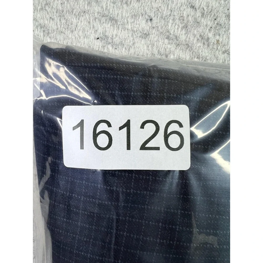Banana Republic Dress Pants Mens 32x34 (Fits 34x32) Navy Wool Tailored Slim‎ Fit